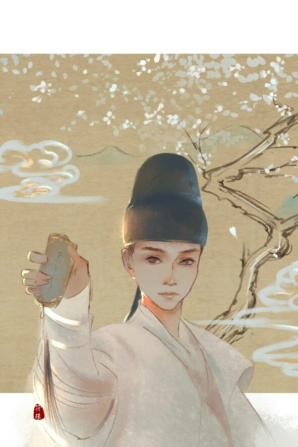 手绘古风女子
画师：符殊