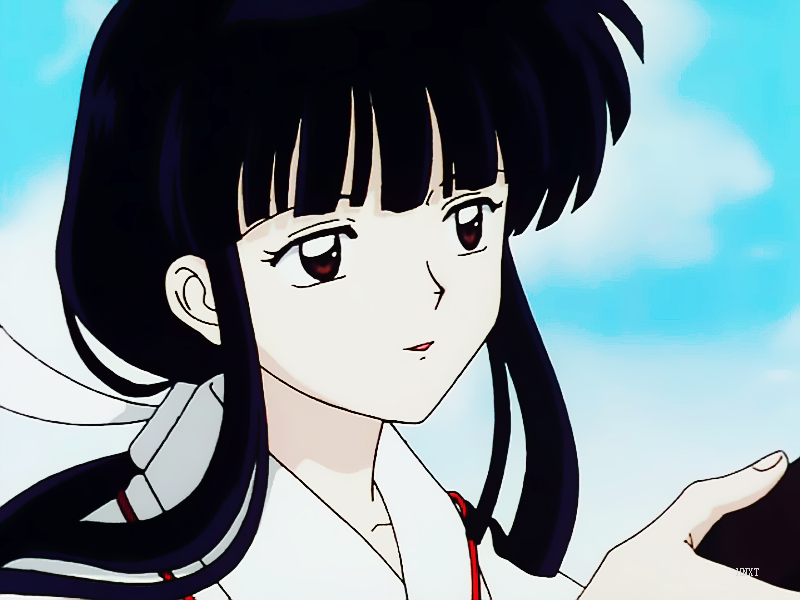 犬夜叉桔梗动漫二次元截图by荒年信徒