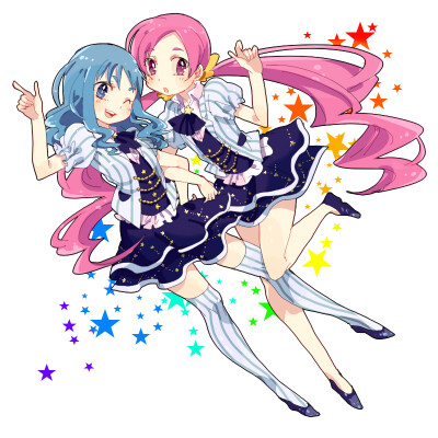 Heartcatch 光之美少女！ [花咲蕾{花蕾天使}/來海繪里香{海洋天使}]