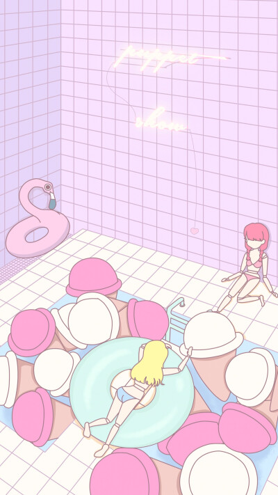 苹果壁纸，puppet show