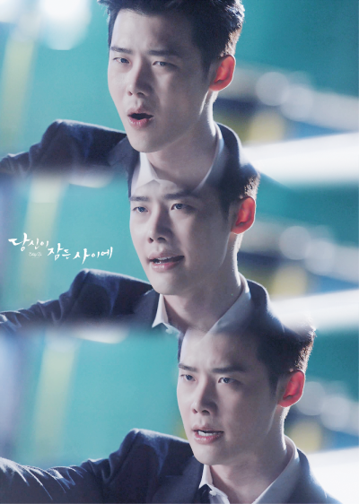 当你沉睡时 李钟硕丁宰璨高清修图 图源来自水印