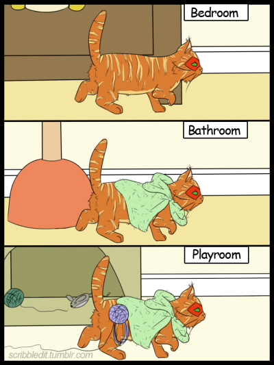 JayRoy Kitten Adventures pg2 by scribbledit