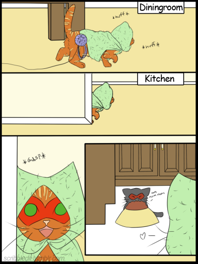 JayRoy Kitten Adventures pg4 by scribbledit