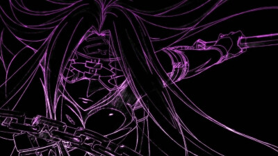 fatestaynight片尾黑底线稿