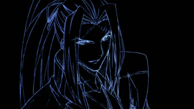 fatestaynight片尾黑底线稿