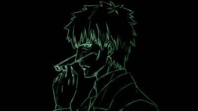 fatestaynight片尾黑底线稿