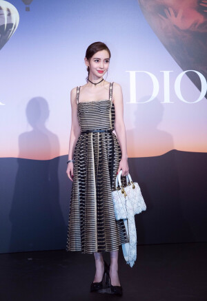 angelababy  Dior上海恒隆旗舰店开业酒会