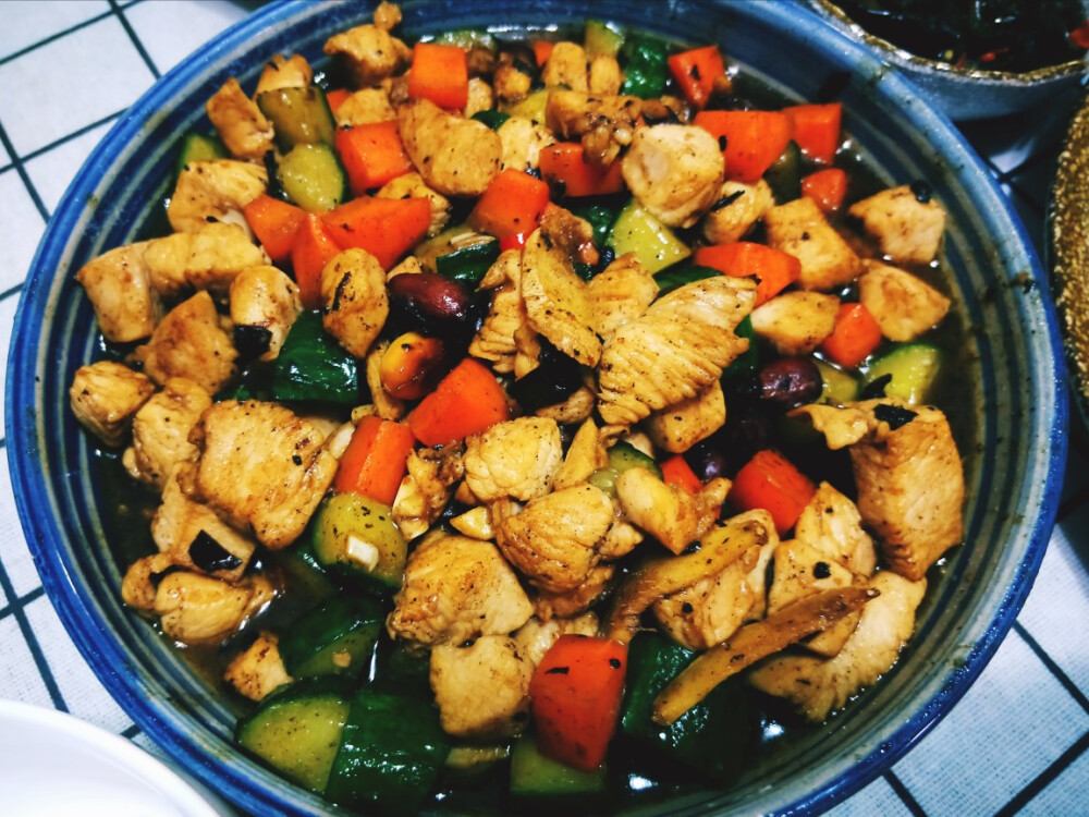 花生米没糊的宫保鸡丁