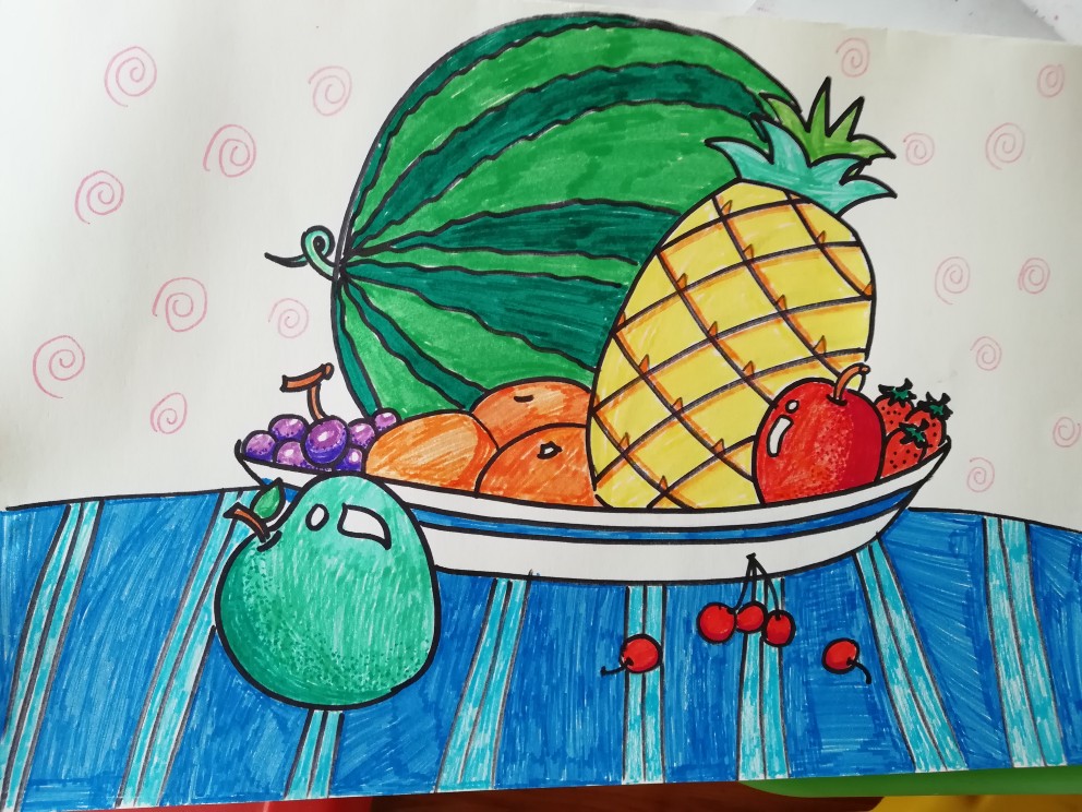 三年级的图画水果画图片
