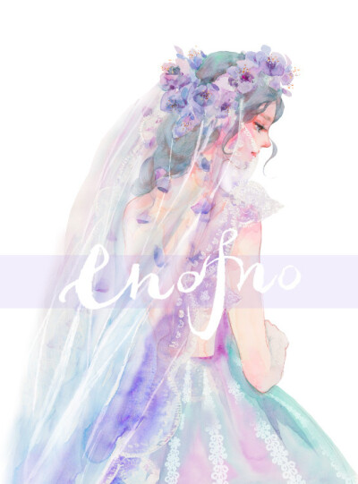 婚嫁 插画师：ENOFNO