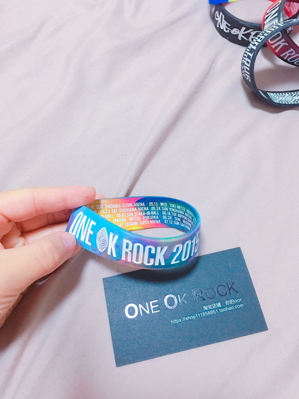 one ok rock 周边 sky手环