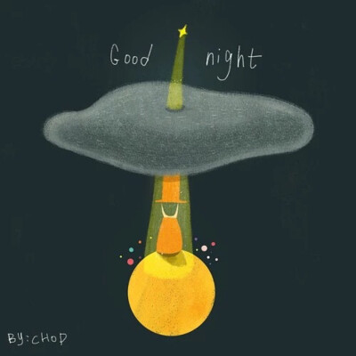 CHOP 排骨 插画 《晚安集》