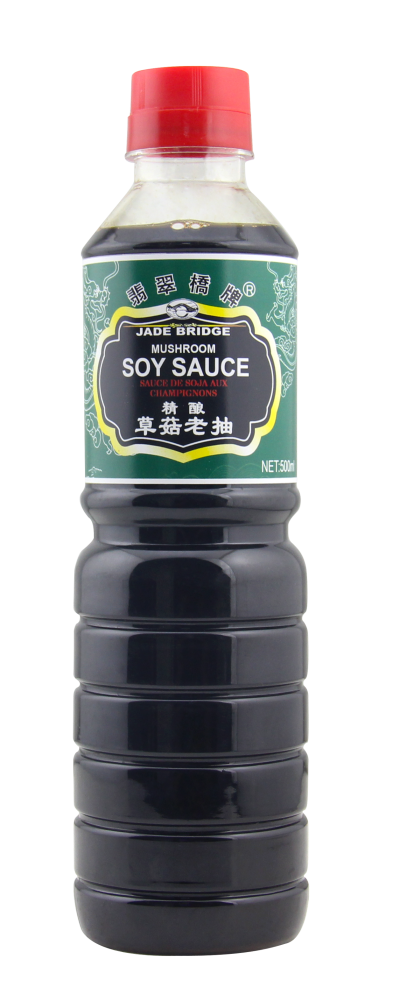 Jade Bridge Mushroom Soy Sauce 500ml From Deslyfoods
翡翠桥草菇老抽 德仕利食品有限公司出品
http://www.deslyfoods.com/detail/253.html