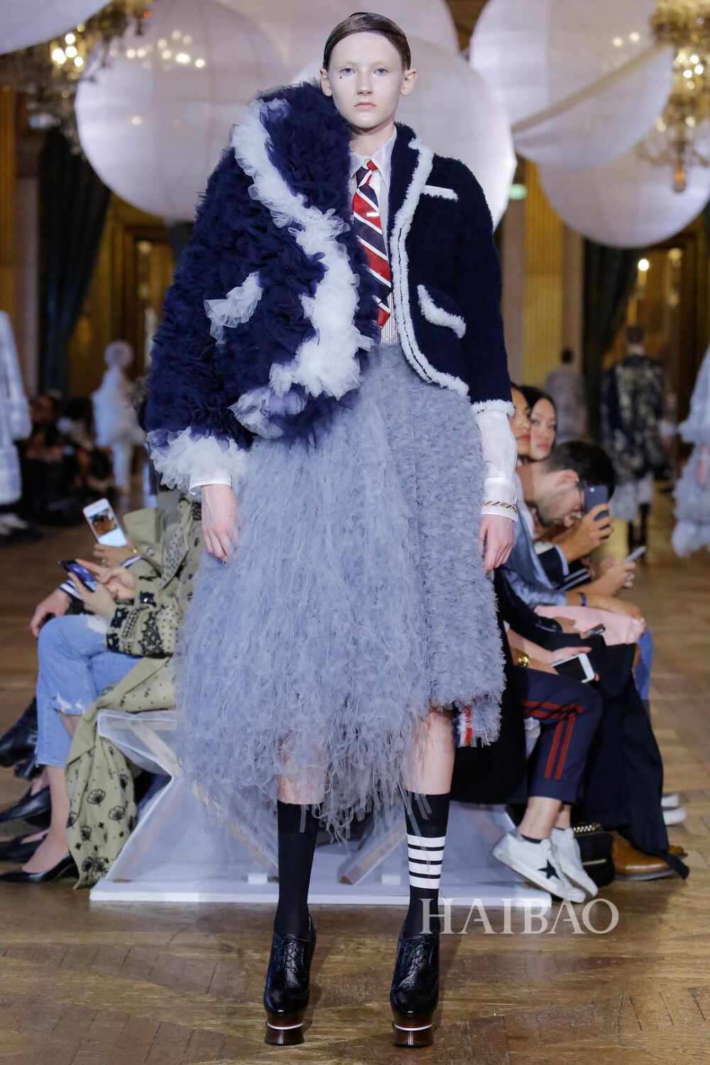 桑姆布郎尼thombrowne2018春夏女裝秀