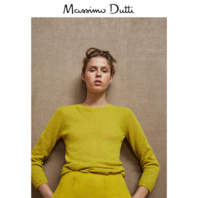 Massimo Dutti 女装 限量版马海毛针织衫 05632555520