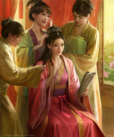 朝艳暮香~ 绘师：7thorange