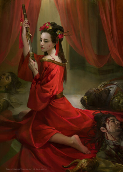 朝艳暮香~ 绘师：7thorange