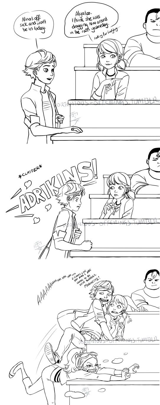 瓢虫雷迪和黑猫诺儿 愛情,漫畫,蒙面,四格,真面目,魔法