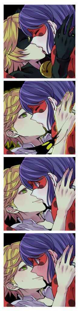 瓢虫雷迪和黑猫诺儿爱情漫画蒙面四格真面目魔法