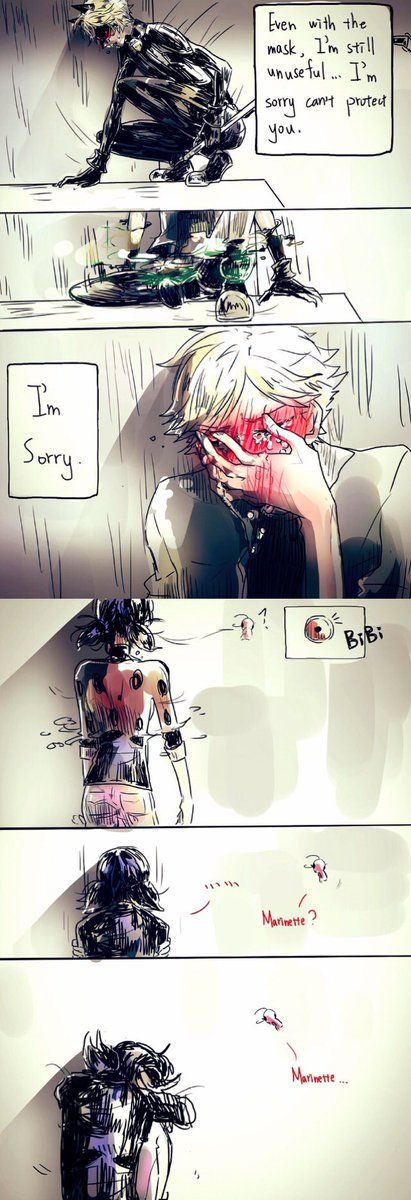瓢虫雷迪和黑猫诺儿爱情漫画蒙面四格真面目魔法