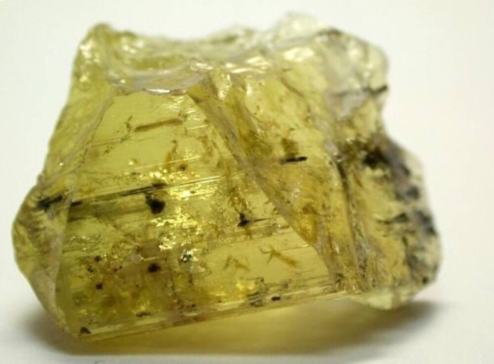 金灿灿的金丝雀碧玺 Canary Yellow Tourmaline ​​​