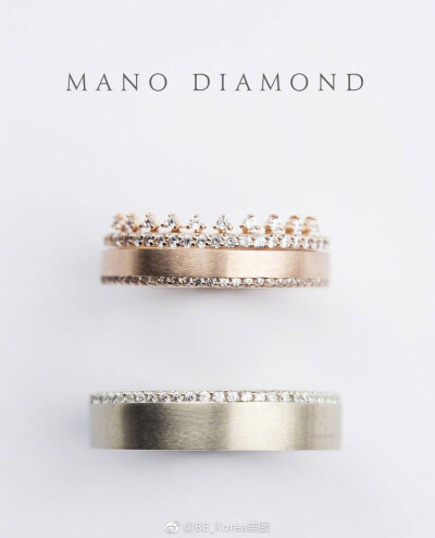 韩国的首饰品牌Mano Diamond