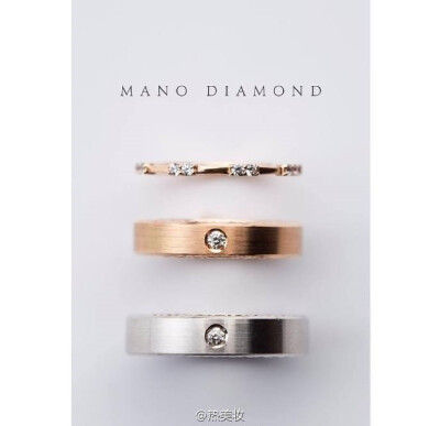 韩国的首饰品牌Mano Diamond