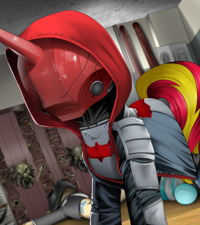 Red Hood (Sunset Shimmer) by Supermare