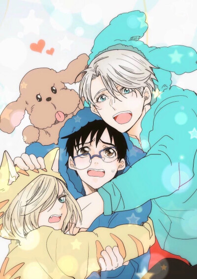 279 《冰上的尤里(YURI!!! on ICE)》主角之三 尤里·普利赛提(Yuri Plisetsky)/尤里奥/“尤拉奇卡”、小狗 马卡钦、主角之一 胜生勇利、主角之二 维克托·尼基福罗夫(Victor Nikiforov)/“维恰” 12