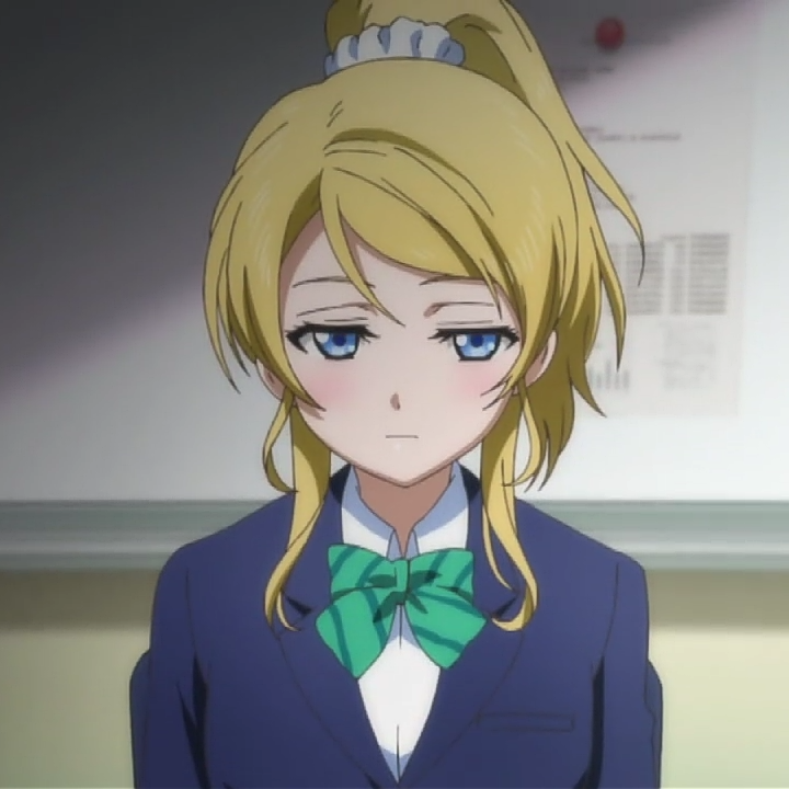 lovelive绘里自截头像