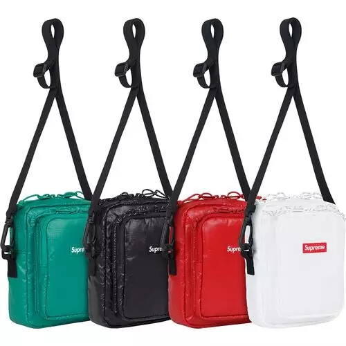 现货 Supreme 17fw 43th Shoulder Bag box logo 小包肩包挎包