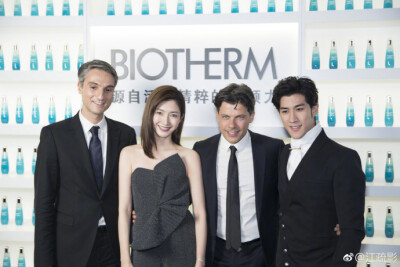 江疏影 作为碧欧泉Biotherm品牌代言人出席新品发布会