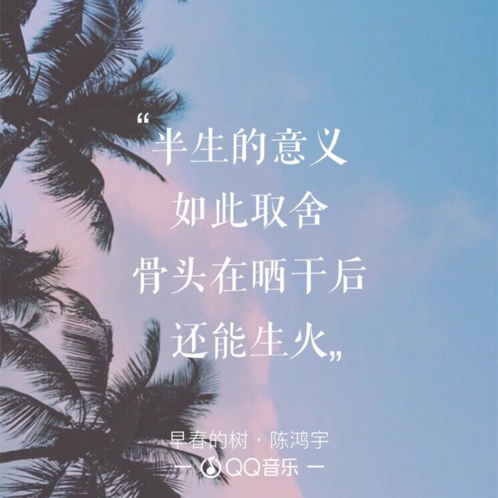 《早春的树》陈鸿宇