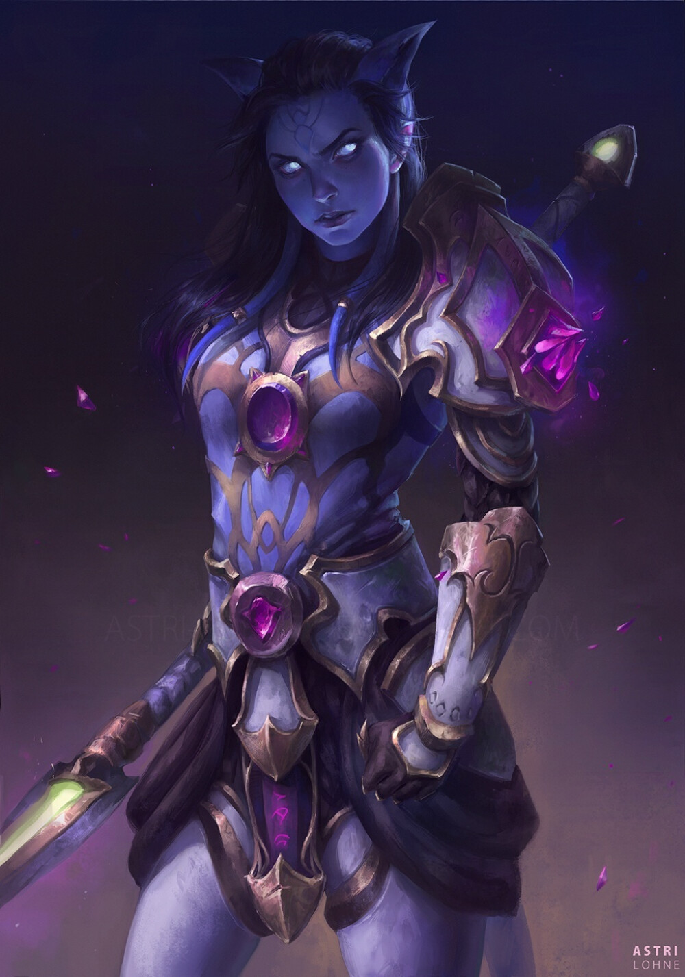 魔兽世界 德莱尼
by：Astri Lohne