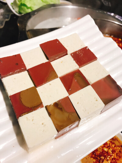 棋盘豆腐