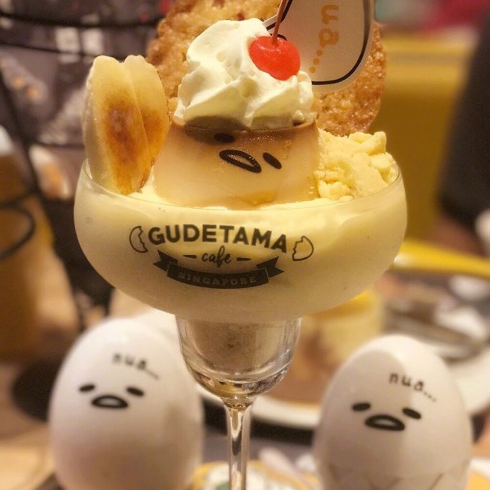 Gudetama Cafe 新加坡懒蛋蛋主题餐厅 ​​​