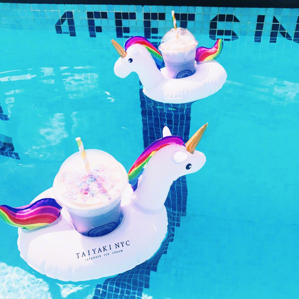 Taiyaki Ice Cream, Unicorn Float ???