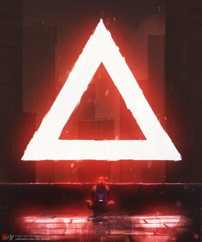 加拿大插画师Erica June Lahaie带来的一组概念插画作品，画面专注于对于光线的描绘，似乎在光线的末尾，你可以听到一些琐碎的声音。 ​​​​