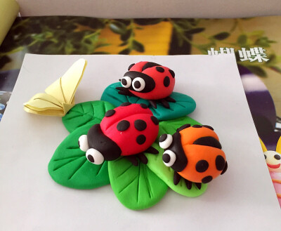 超轻粘土，七星瓢虫