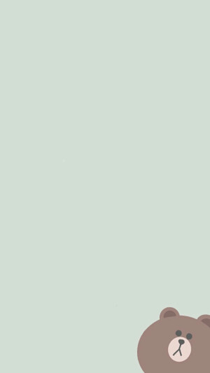 壁纸 平铺 可爱 简单 LINE 布朗熊 可妮兔