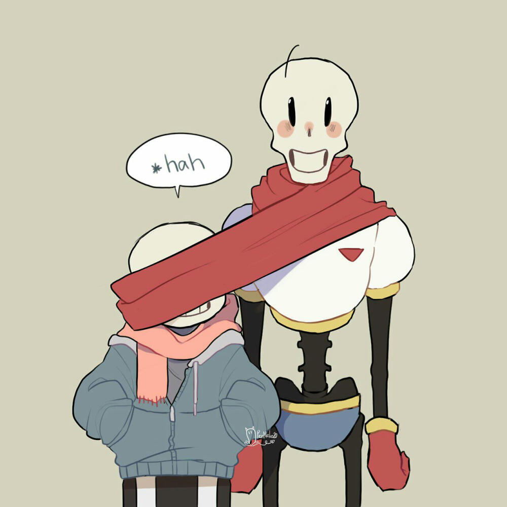 sans x papyrus
-undertale-