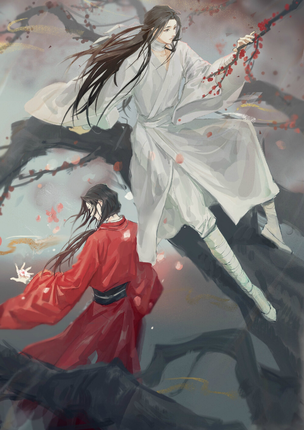 〔 天官赐福 〕黏了棵葱r 绘