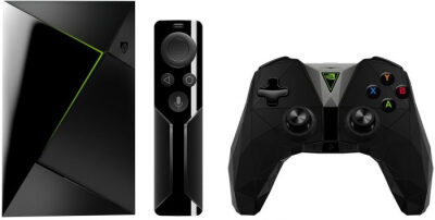 NVIDIA SHIELD TV Streaming Media Player (2017 Version) With Built-In Google Cast And Voice Search