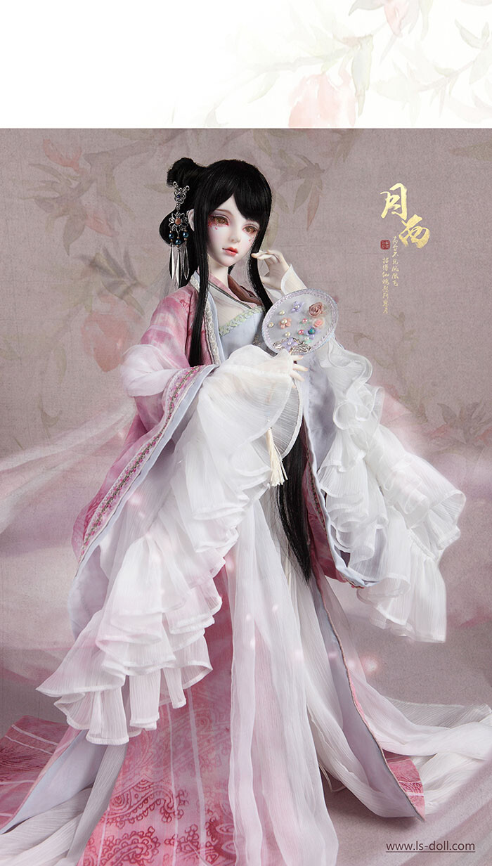月西sd娃娃bjd玩具人偶壁纸萌物古风精致美人