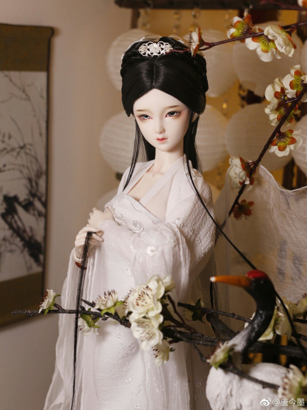 SD娃娃 BJD 玩具 人偶 壁纸 萌物 古风精致美人