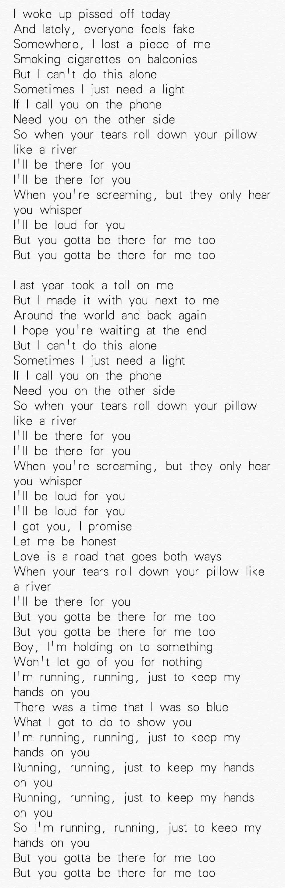 《There for you》Troye Sivan 歌词