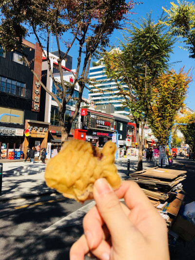 弘大 鲫鱼饼