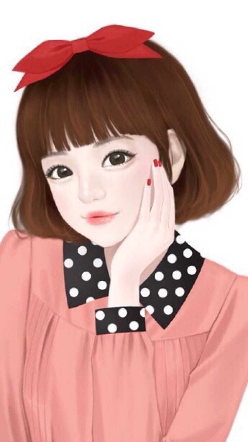 韩国插画壁纸enakei背景韩系