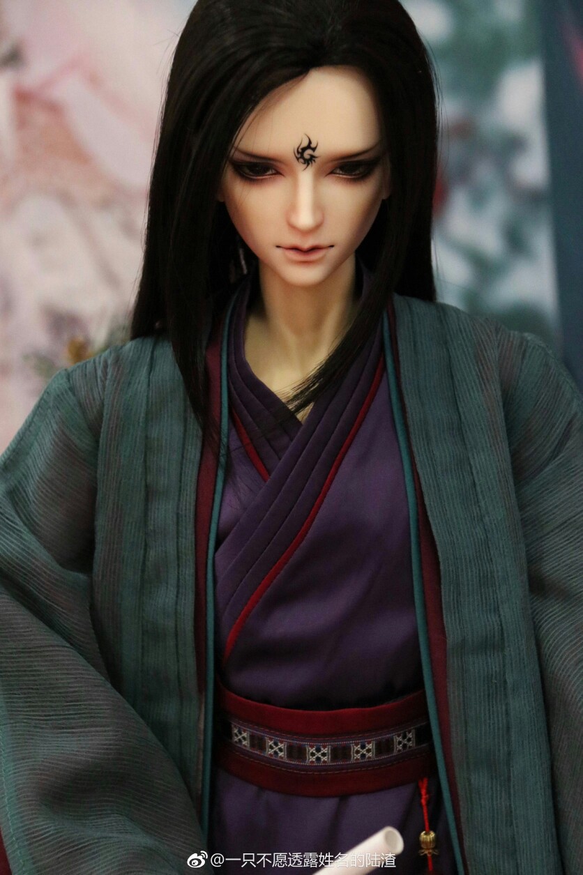 山海经白戎sd娃娃bjd玩具人偶壁纸萌物古风精致美男