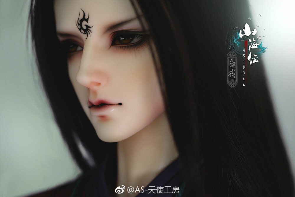 〔山海经 白戎〕SD娃娃 BJD 玩具 人偶 壁纸 萌物 古风精致美男